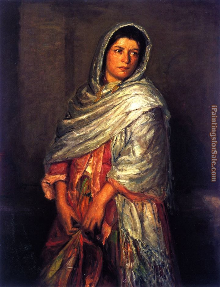 Joseph Kleitsch Portrait of a Gypsy